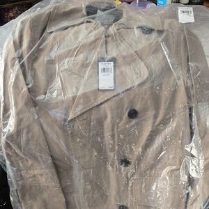 John Varvatos Classic Tan Trench Coat